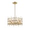 Z-Lite Garroway 6 Light Chandelier, Aged Brass & Aged Brass 4007-24AGBR - alternate 1
